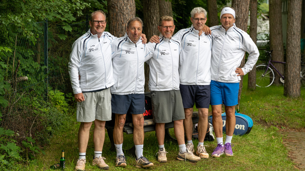 Rainer Lüllemann, Hans-Werner Oschee, Gerd Kolodziej, Peter Gerhards und Kai Rüffer